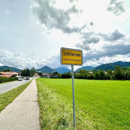 Alpenoase Schliersee - Grosse Suite Mit Sauna Oder Gemuetliche Studio Appartements Bagian luar foto