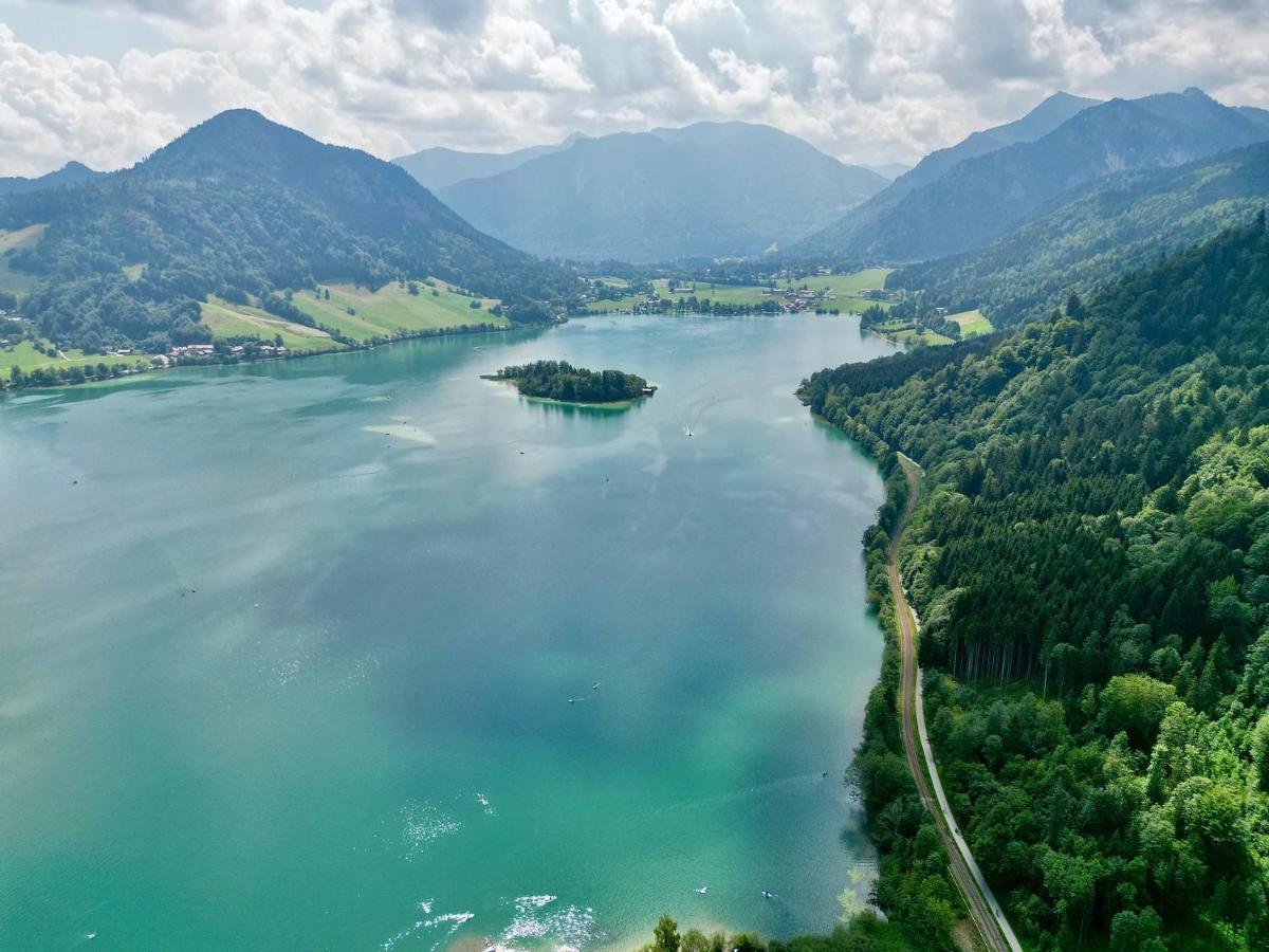 Alpenoase Schliersee - Grosse Suite Mit Sauna Oder Gemuetliche Studio Appartements Bagian luar foto
