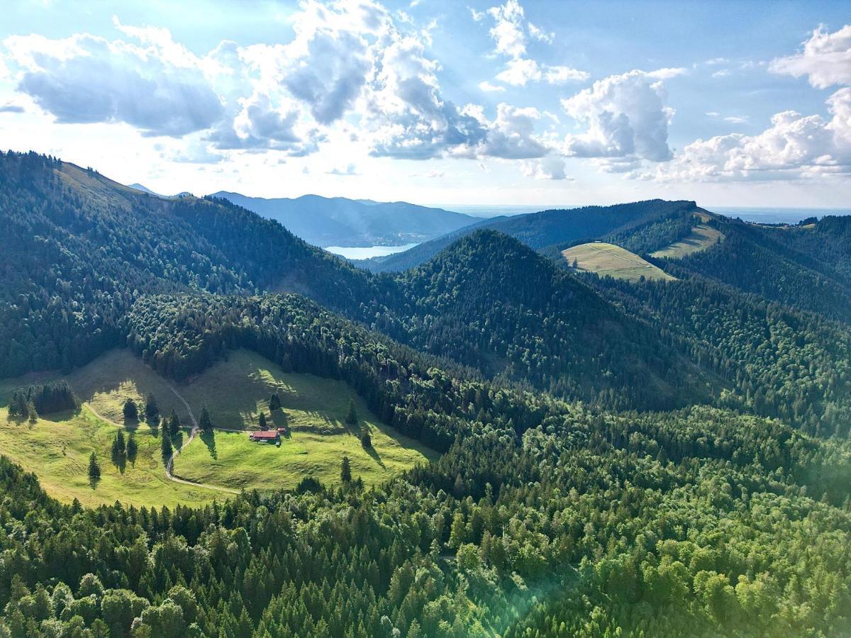 Alpenoase Schliersee - Grosse Suite Mit Sauna Oder Gemuetliche Studio Appartements Bagian luar foto