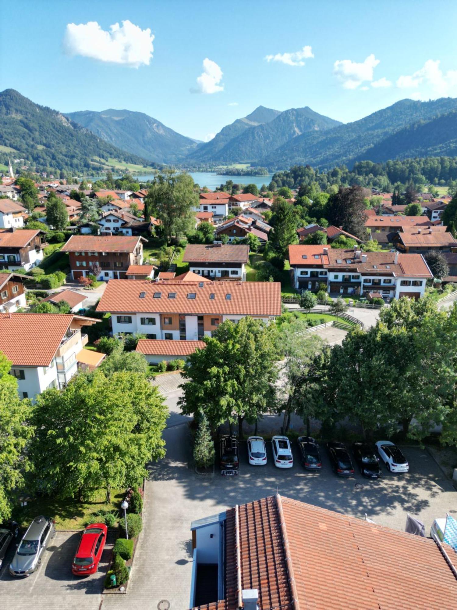 Alpenoase Schliersee - Grosse Suite Mit Sauna Oder Gemuetliche Studio Appartements Ruang foto