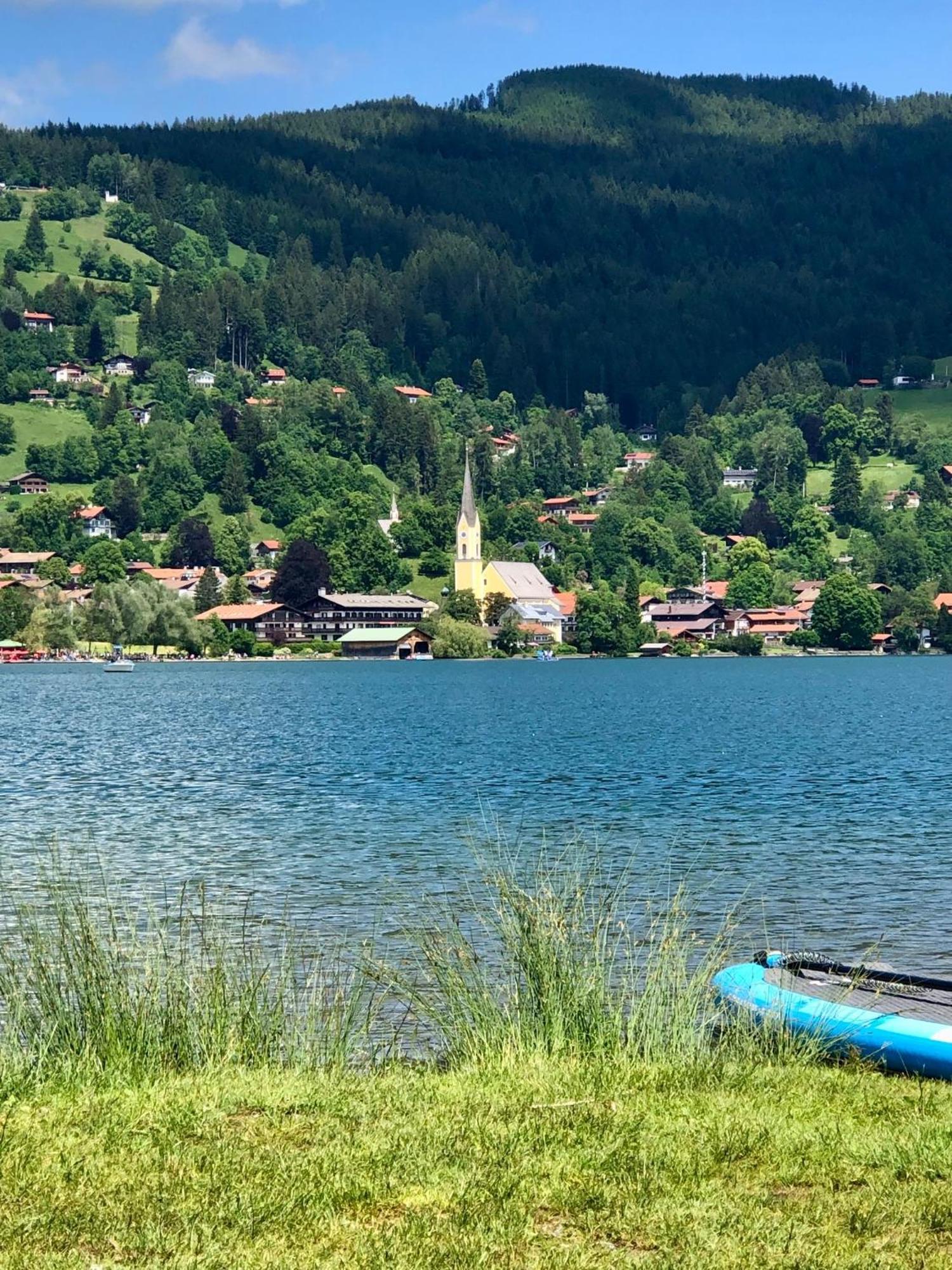 Alpenoase Schliersee - Grosse Suite Mit Sauna Oder Gemuetliche Studio Appartements Bagian luar foto