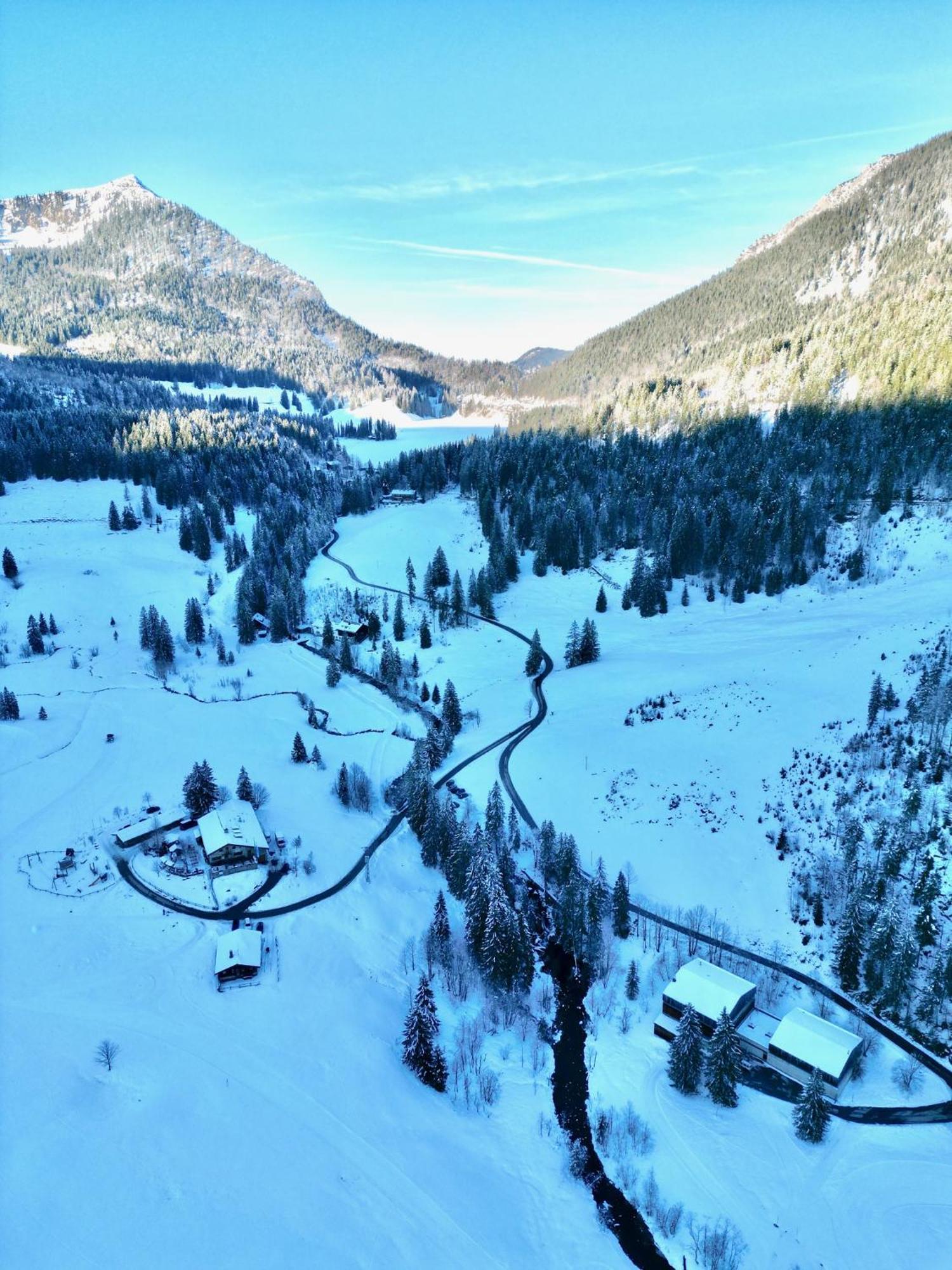 Alpenoase Schliersee - Grosse Suite Mit Sauna Oder Gemuetliche Studio Appartements Bagian luar foto